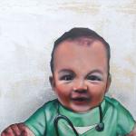 Baby Doc

Mixed media on canvas
10 x 10